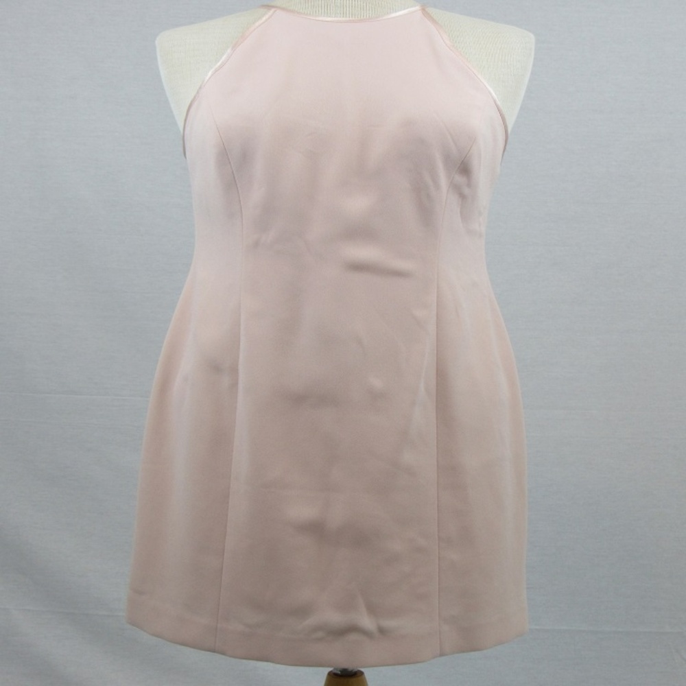 LAUNDRY Pink open back dress